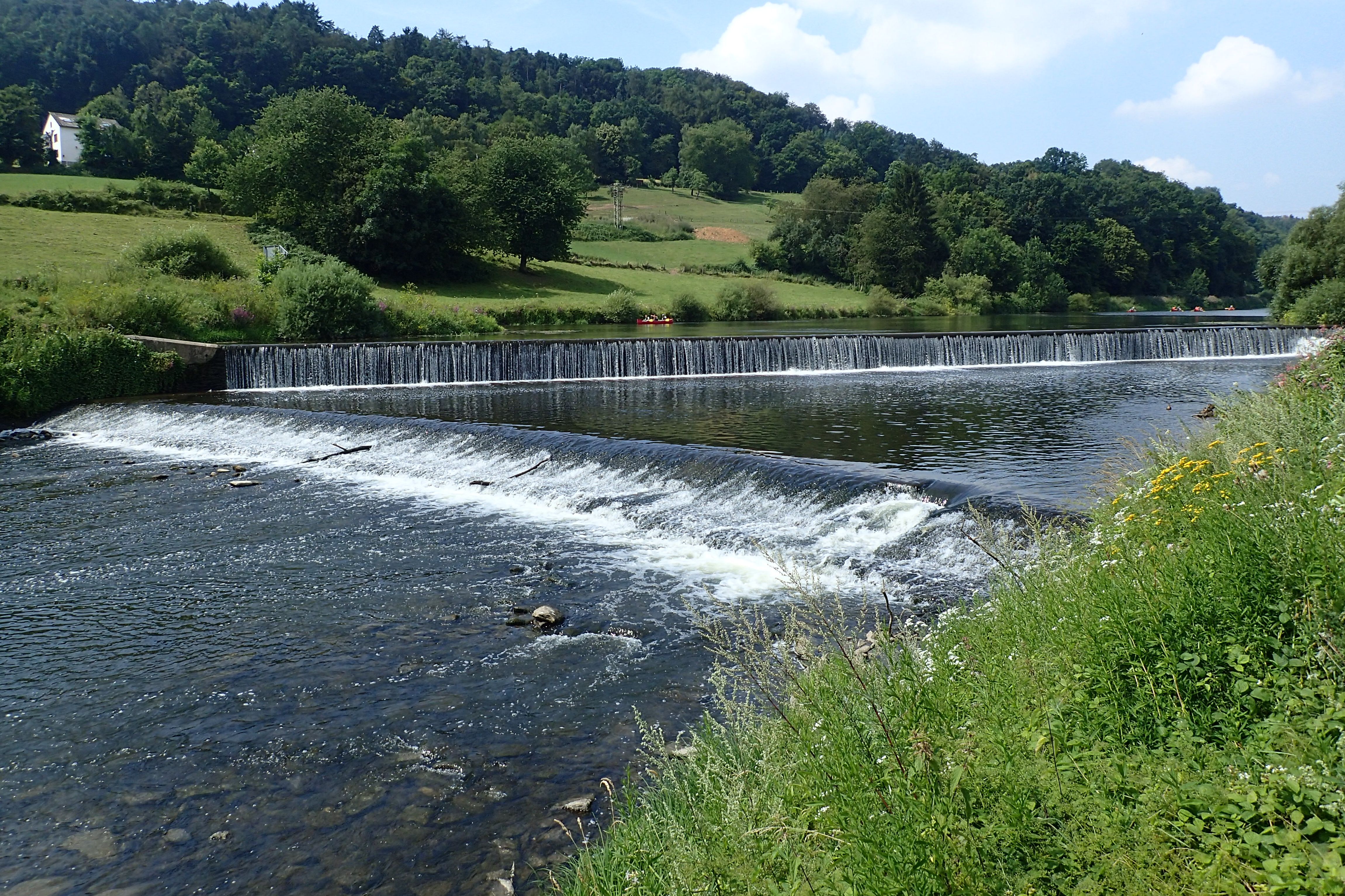 Doppelwehr Fürfurt (Lahn), Quelle: Kleinz